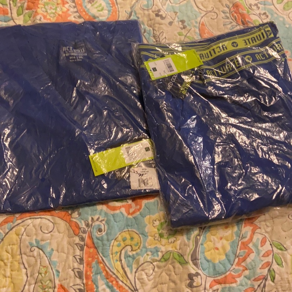 Activate Scrub Set 2XL